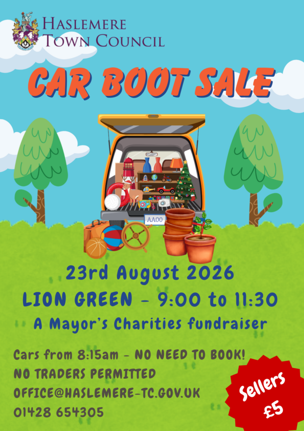 Car Boot Sunday 23rd August 2026